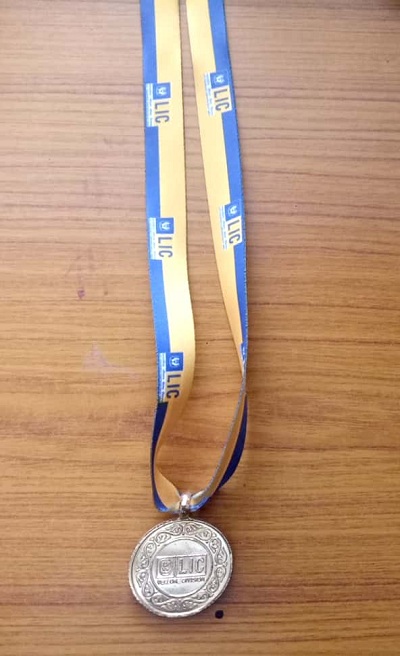 Medal from LIC